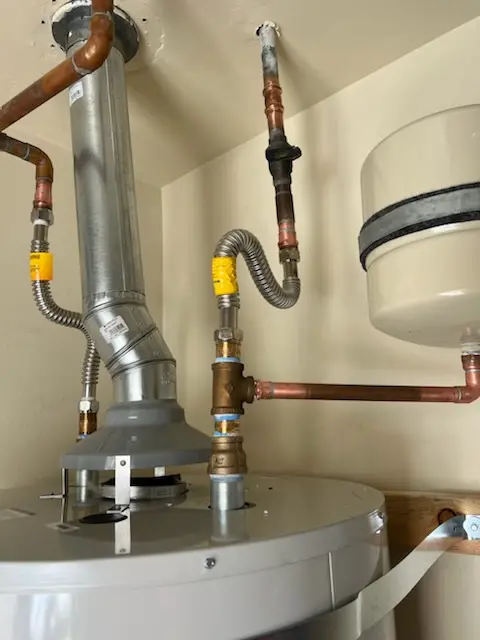 Water heater installation and plumbing repair in Miller Shaft